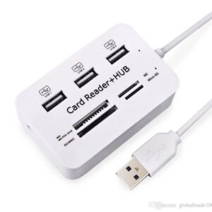 Card Reader + USB Hub Combo